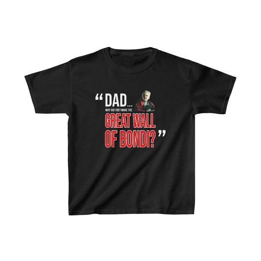 Great Wall of Bondi Kids Shirt