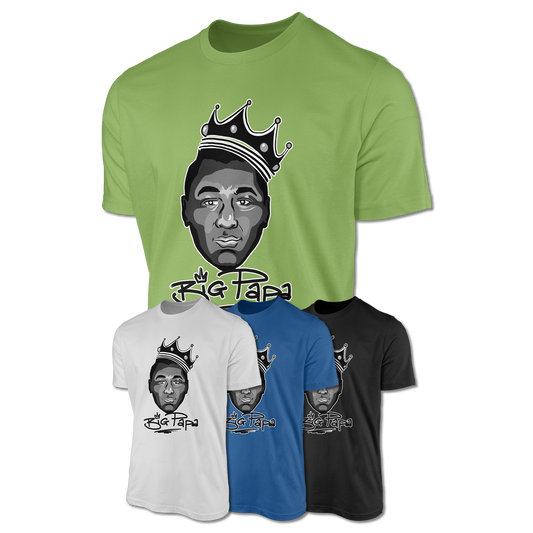 Big Papa Graffiti Style T-Shirt | Size S - 8XL